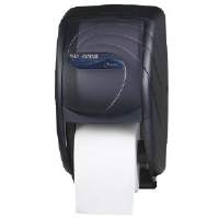 San Jamar R3590TBK Oceans® Duett Standard Bath Tissue Dispenser