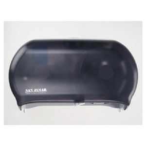 San Jamar R3600TBK VersaTwin® Standard Toilet Paper Dispenser