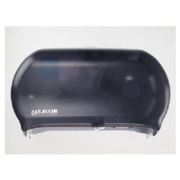 San Jamar R3600TBK VersaTwin® Standard Toilet Paper Dispenser