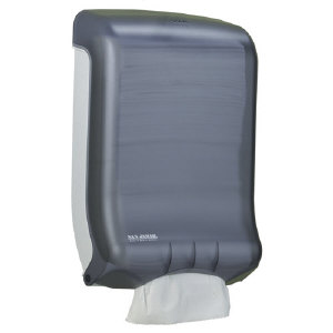 San Jamar T1700TBK Ultrafold&#8482; C-Fold &amp; M-Fold Towel Dispenser