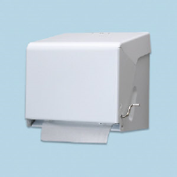 San Jamar T800WH Crank Roll Towel Dispenser, Stainless Steel