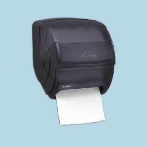 San Jamar T850TBK Integra&#8482; Lever Roll Towel Dispenser