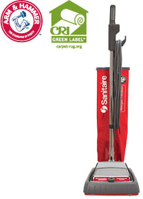 Sanitaire SC883A H.D. Contractor Commerial Upright Vacuum, 12&#34;