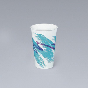 Solo Cup 370JZJ 10 Ounce Jazz&#174; Paper Hot Cups