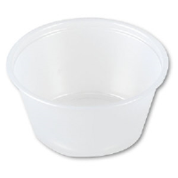 Solo Cup B200N Plastic Souffle Cups, 2 Ounce