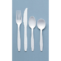 Solo Cup GBX6KW Guildware® Heavyweight Plastic Knife, 10/100