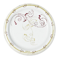 Solo Cup MP9SYM Symphony™ Design Paper Plates, 8.5 Inch