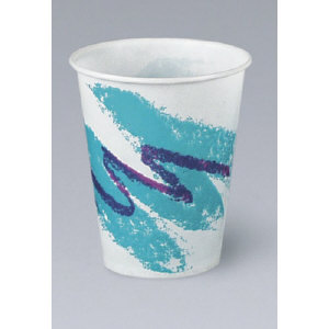 Solo Cup R10NNJ 10 Ounce Jazz&#174; Wax-Coated Paper Cold Cups