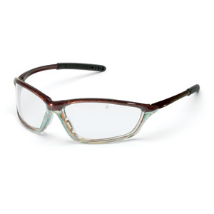 MCR Safety SH130AF Shock&reg; Eyewear,Chameleon/Clear Chrome,Clear, Anti-Fog