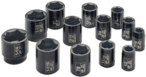 Ingersoll Rand SK4H13 13 Pc. 1/2&#34; Drive SAE Impact Socket Set