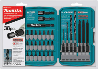 Makita T-01373 38 Pc. Impact Drill-Driver Bit Set