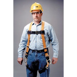 Sperian T4007/XXLAK Titan Full-Body Non-Stretch Harness, L/2XL