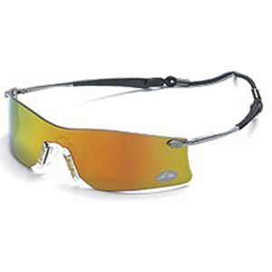 MCR Safety T411R Rubicon&#153; Safety Glasses,Fire Mirror