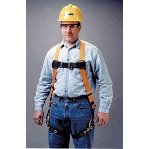 Sperian T4500/XXLAK Titan Full-Body Non-Stretch Harness, L/2XL