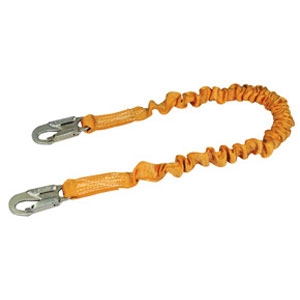 Sperian T5111SS/6FTAF Titan Stretch Tubular Shock-Absorbing Lanyard