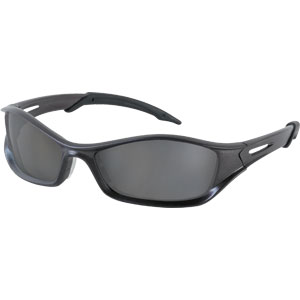 MCR Safety TB112AF Tribal&#153; Safety Glasses,Graphite/Vent,Gray, Anti-Fog