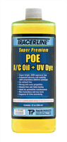 Tracer Products TD100EQ POE A/C Oil with UV Dye, 32 Oz.