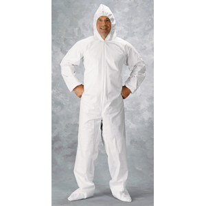 Lakeland TG414 MicroMAX&reg; Coverall - Zip, Elast. Wrists/Ankles/Hood/Boot, 25/Cs. L