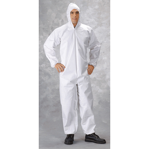 Lakeland TG428 MicroMAX&reg; Coverall - Zip, Elastic Wrists/Ankles/Hood, 25/Cs. M