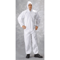 Lakeland TG428 MicroMax® Coveralls Zipper,Hood, Elastic Wrists, 2XL