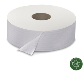 SCA TJ1222A Tork Bath Tissue Jumbo Roll, 2-Ply,11.75&#34; Dia.