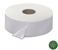 SCA TJ1222A Tork Bath Tissue Jumbo Roll, 2-Ply,11.75" Dia.