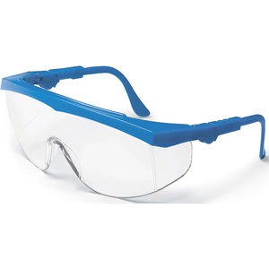 MCR Safety TK120 Tomahawk&reg; Safety Glasses,Blue,Clear