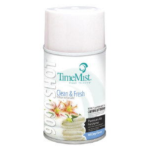 Timemist 33-6402TMCA 9000 Shot Metered Air Freshener Refills, Clean N Fresh