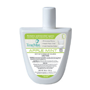 Timemist 35-5410TM Virtual Janitor Cleaning and Deodorizing Refill, Apple Mint