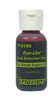Tracer Products TP-3100-0601 Dye-Lite Detection Dyes - Diesel Engine Oil