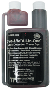 Tracer Products TP-3400-0016 Dye-Lite Detection Dyes - All-In-One, 16 Oz.
