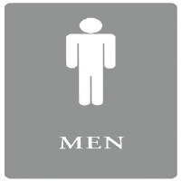 U.S. Stamp & Sign 4817 Men ADA Sign