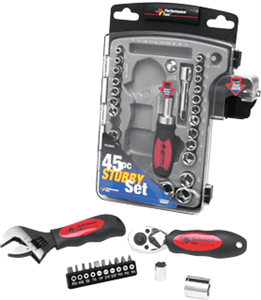 Performance Tool W39000 45 Pc. Stubby Set