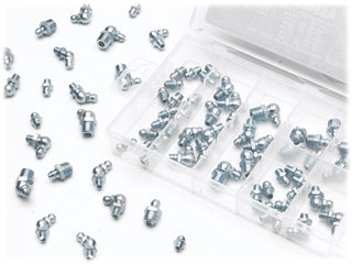 Performance Tool W5215 70 Pc. Grease Fitting Assortment Performance Tool W5215 70 Pc. Grease Fitting Assortment