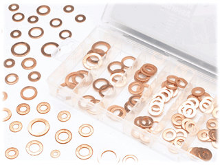 Performance Tool W5217 110 Pc. Copper Washer Assortment