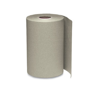 Windsoft 1280 Hardwound Roll Towels, Brown, 12/800