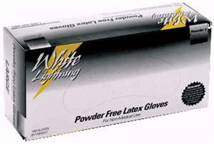Lightning Gloves WL-XL White Lightning Latex Gloves, X-Large Lightning Gloves WL-XL White Lightning Latex Gloves, X-Large