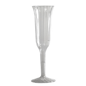 WNA Inc. CCC5120 Classic Crystal&#8482; Champagne Plastic Stemware