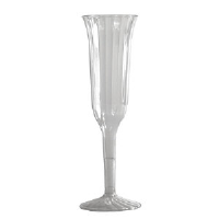WNA Inc. CCC5120 Classic Crystal™ Champagne Plastic Stemware