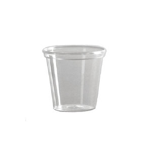 WNA Inc. P10 Comet&#8482; Portion Cup/Shot Glasses, Clear, 1 Ounce