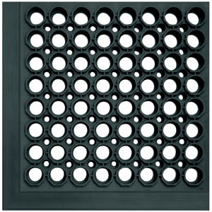 Crown Matting WSCT15BK Safewalk-Light&#153; 645 3&#39; x 15&#39; Mat